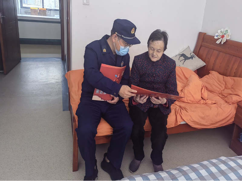 天长市消防救援大队：消防诚信建设工作进养老机构